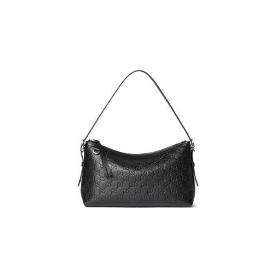 GUCCI GG EMBLEM MEDIUM SHOULDER BAG 847449 (30*19*11cm)